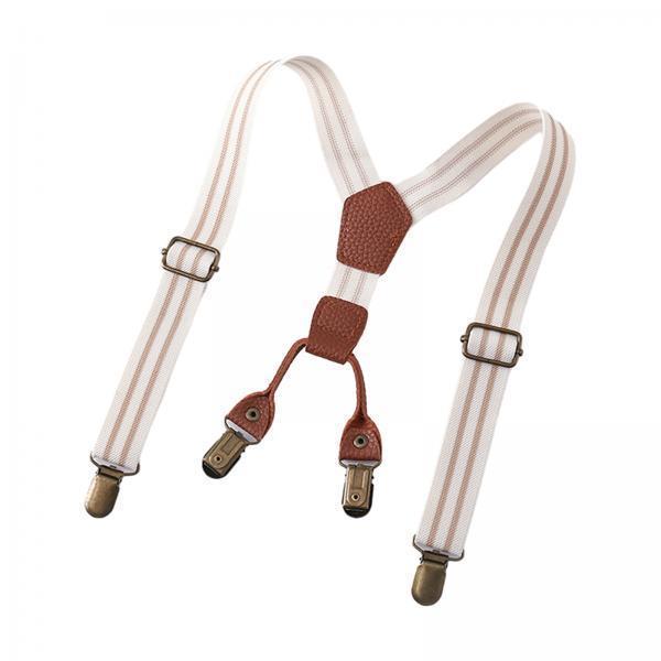 Suspender Clip Formal - Elastyczne szelki dla chłopców i dziewcząt,