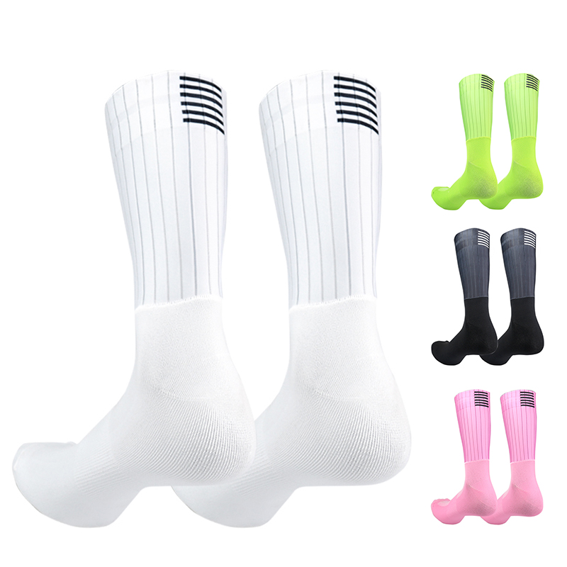 Sock Garter Men - Skarpety rowerowe Pro Team Aero Antypoślizgowe,