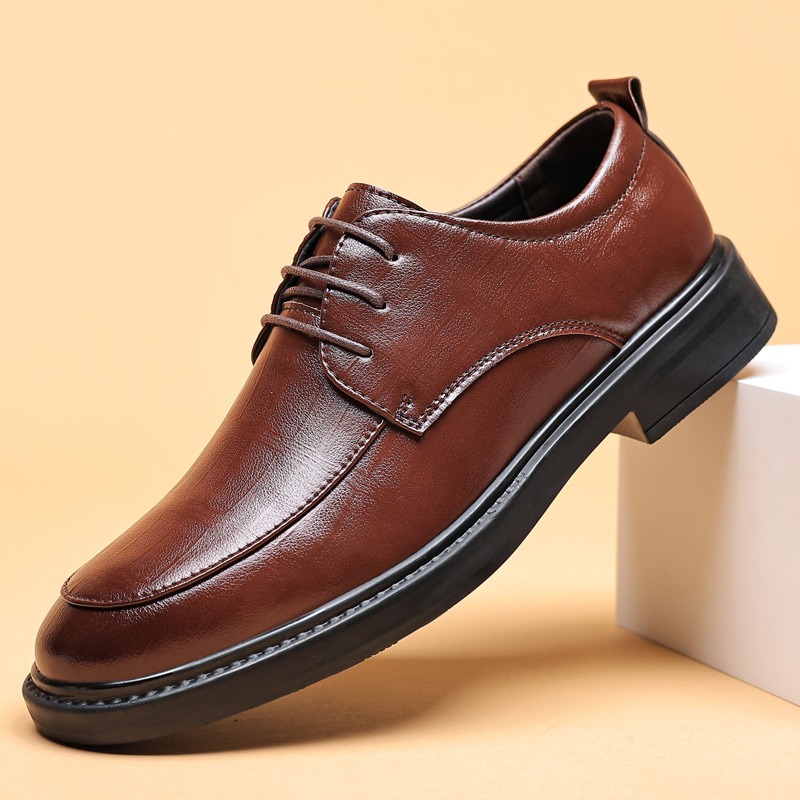 Men Formal Party Wear Dress - Eleganckie buty męskie na platformie, derby,