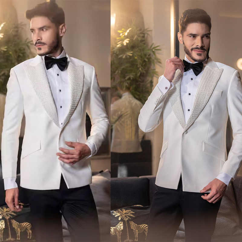 Men'S Formal Wear No Suit - Klasyczne męskie garnitury jednorzędowe 2-częściowe marynarka