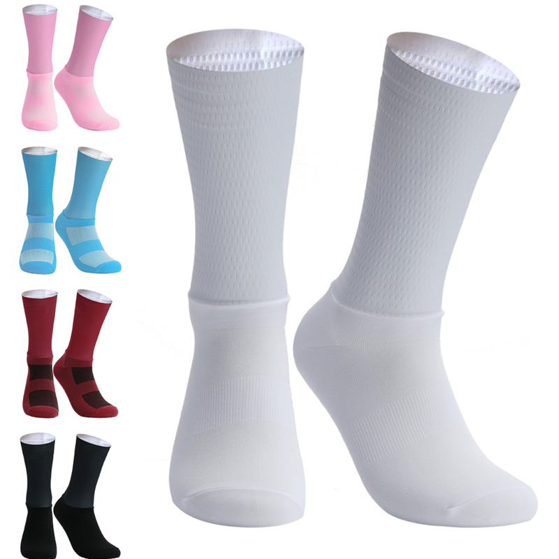Sock Garter Men - Nowe Profesjonalne Skarpety Aero z Silikonowym