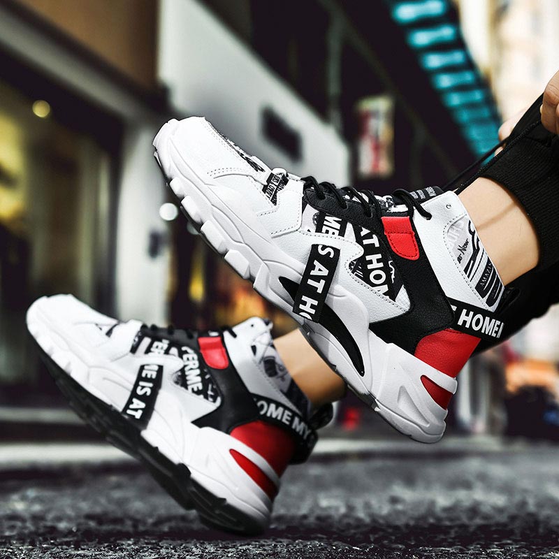 Men Formal Wear Online - Duże rozmiary wysokie góry Chunky buty