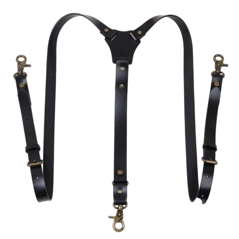 Men'S Formal Wear With Suspenders - Męski pas do pończoch z regulowanym