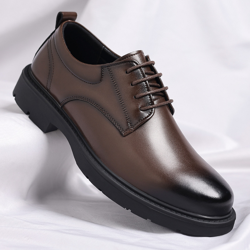 Men Formal Party Wear Dress - Męskie skórzane buty biznesowe, eleganckie, codzienne