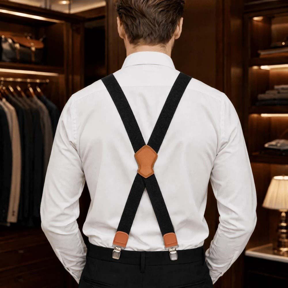 Suspender Clip Formal - Nowe elastyczne, wytrzymałe szelki z regulowaną