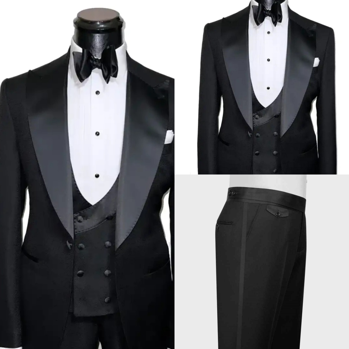 Men'S Formal Wear No Suit - Eleganckie smokingi ślubne z klapami szpiczastymi,