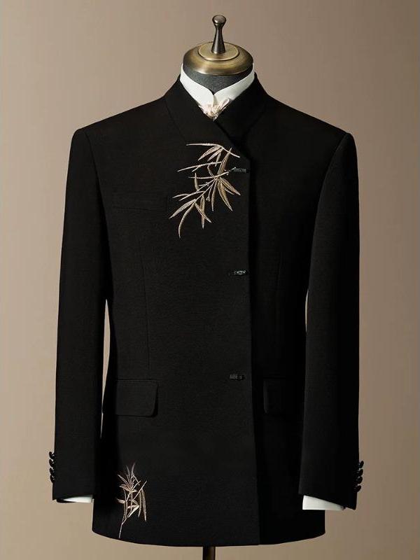 Men Formal Wear Online - Nowy garnitur ślubny w stylu chińskim