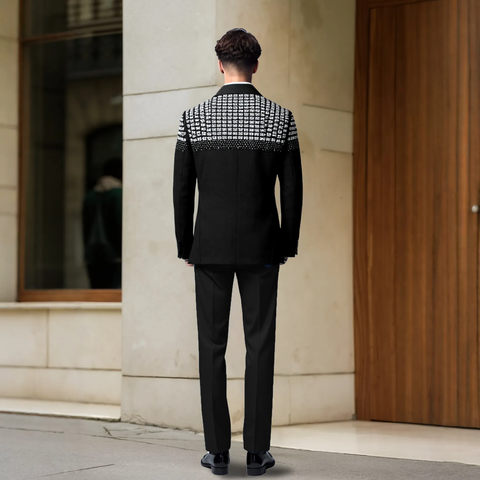 Formalne smokingi ślubne, garn – Men Formal Wear With Blazer recenzja i cena