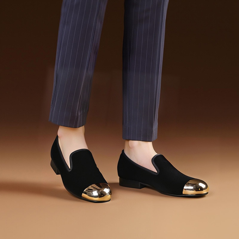 Piergitar Klasyczne Czarne Aks – Men'S Formal Wear Slippers recenzja i cena