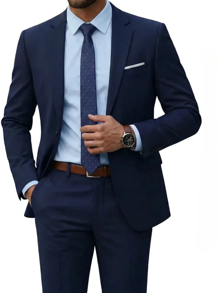 (Marynarka + Spodnie) Męski Ga – Men Formal Wear For Dinner recenzja i cena