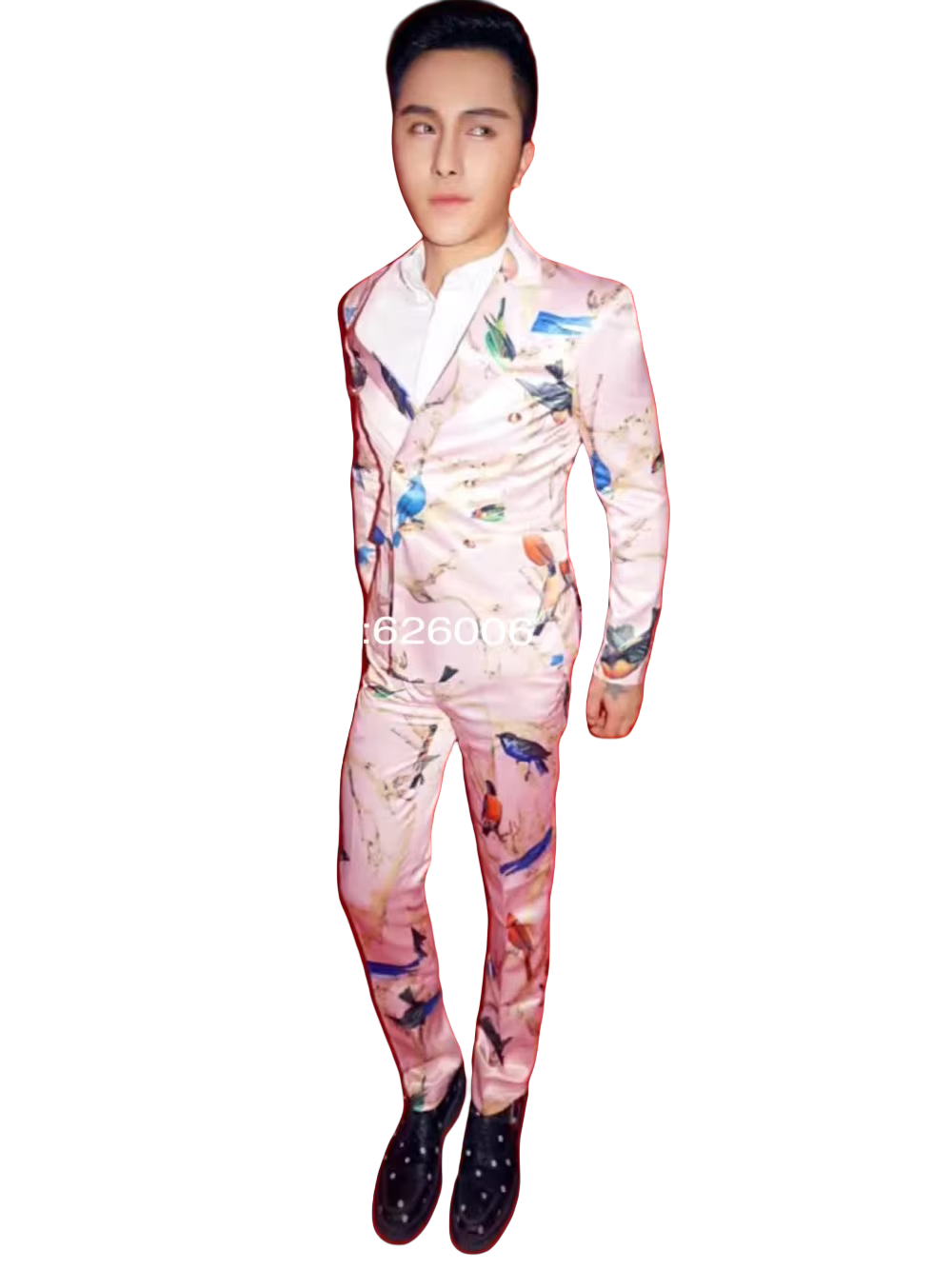 Męskie garnitury z kwiatowym w – Men Formal Party Wear Dress recenzja i cena