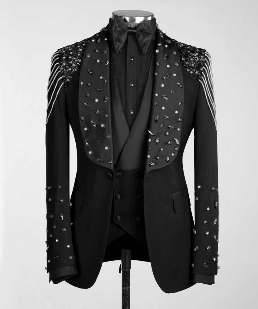 Luksusowe, szyte na miarę garn – Men Formal Wear Modern recenzja i cena