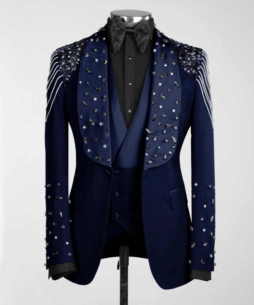Luksusowe, szyte na miarę garn – Men Formal Wear Modern recenzja i cena