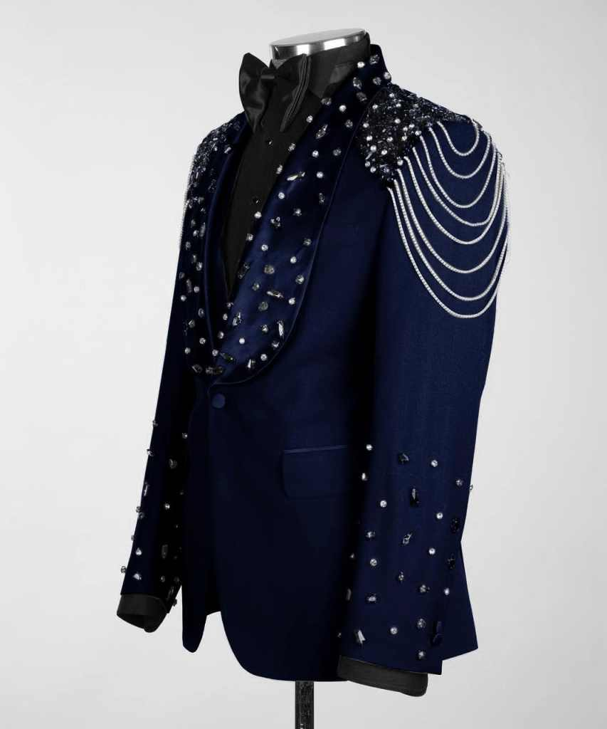 Luksusowe, szyte na miarę garn – Men Formal Wear Modern recenzja i cena
