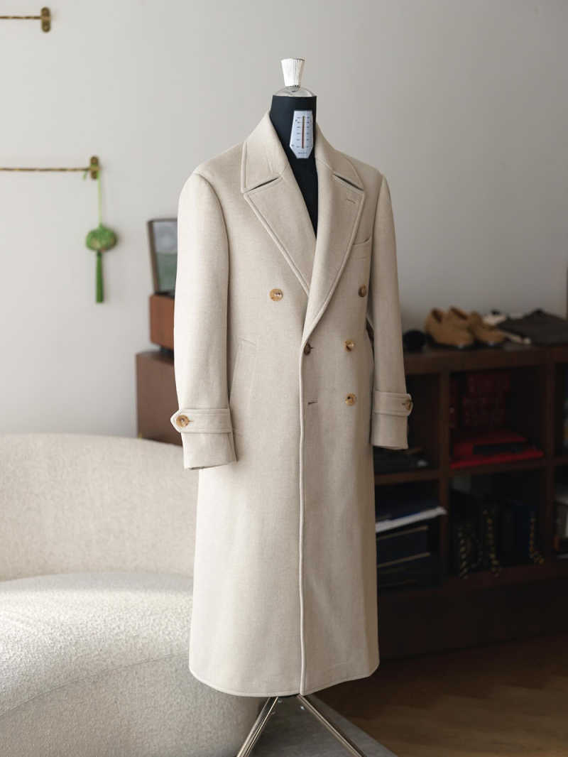 Elegancki męski płaszcz zimowy – Men'S Formal Wear No Suit recenzja i cena