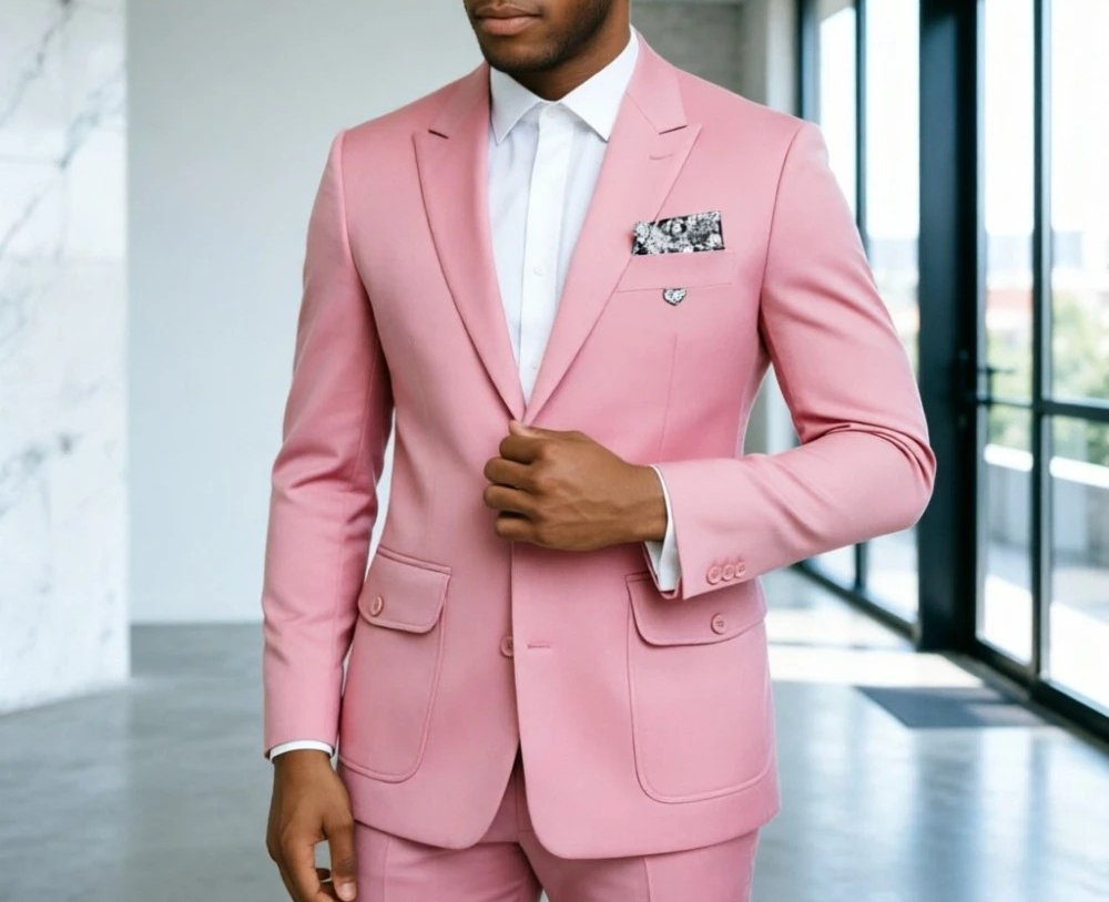 Garnitury Safari Męskie Premiu – Men Formal Wear Green recenzja i cena