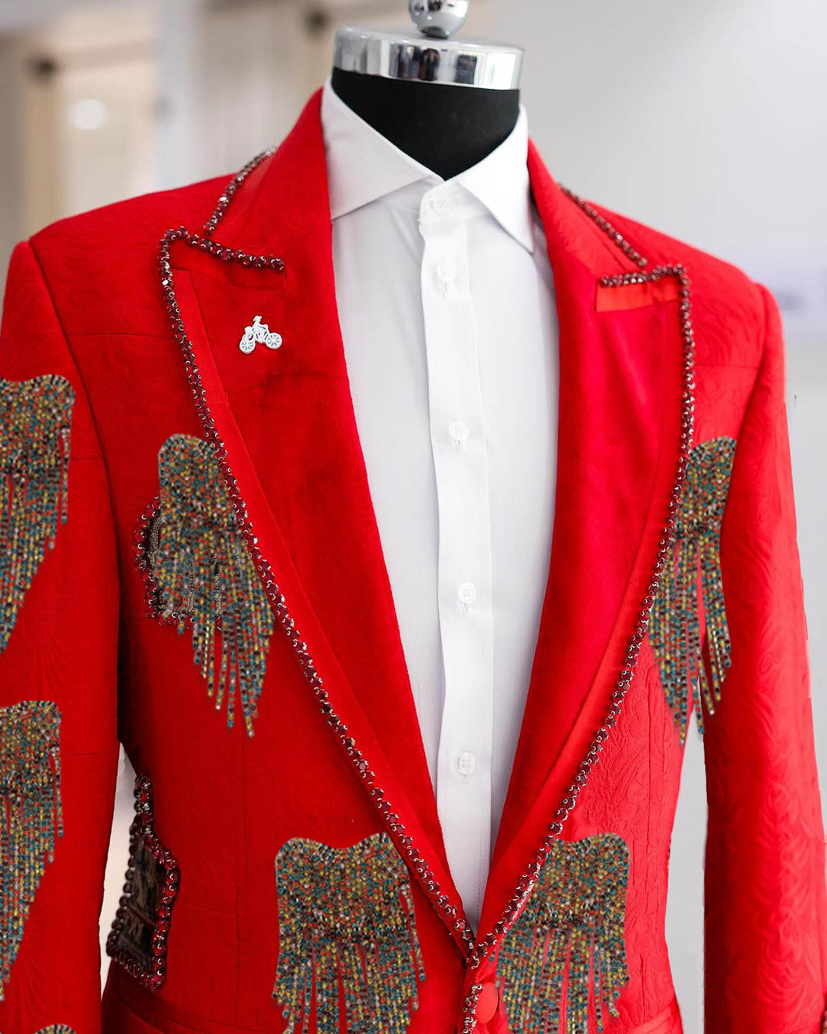Modny ślubny garnitur męski kr – Men'S Formal Wear No Suit recenzja i cena