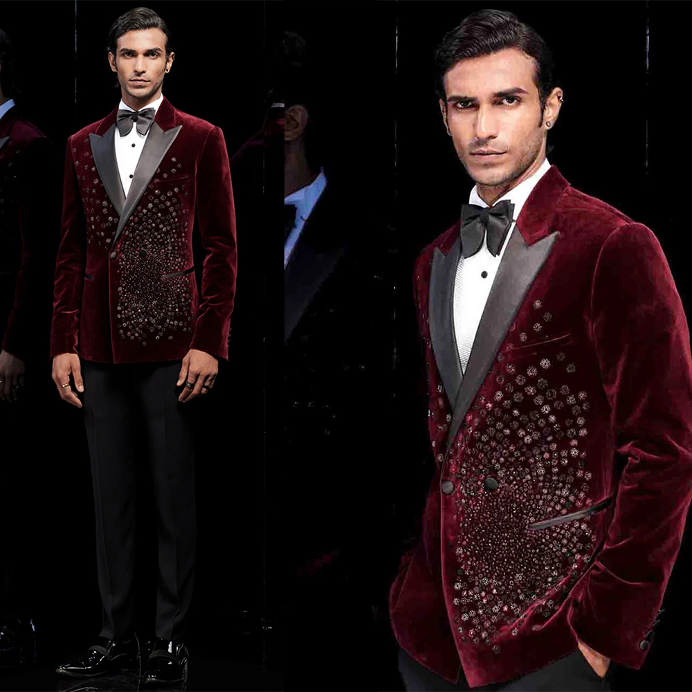 Nowe designerskie garnitury śl – Men Formal Wear Modern recenzja i cena