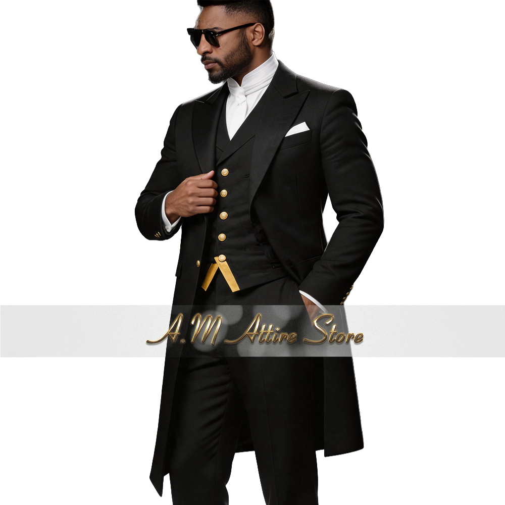Garnitur ślubny męski niebiesk – Men Formal Wear With Blazer recenzja i cena