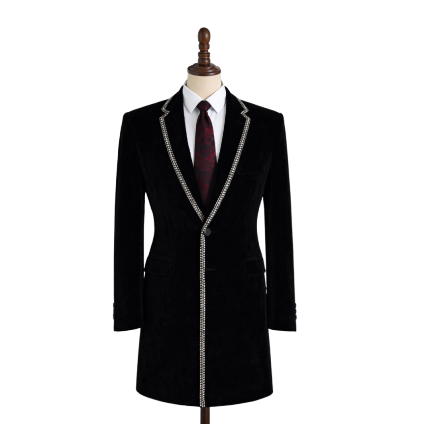 Stylowa męska marynarka z dżet – Men'S Formal Wear No Suit recenzja i cena