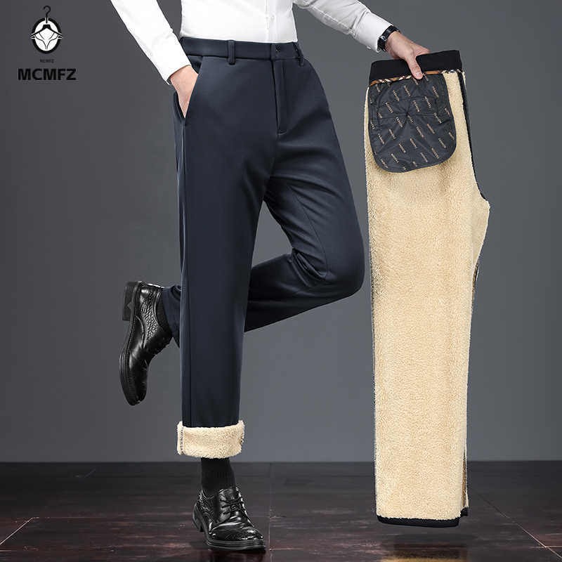 Luźne, ciepłe, męskie spodnie  – Men'S Formal Wear In Winter recenzja i cena